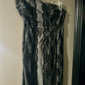 Elegant Black Lace Dress